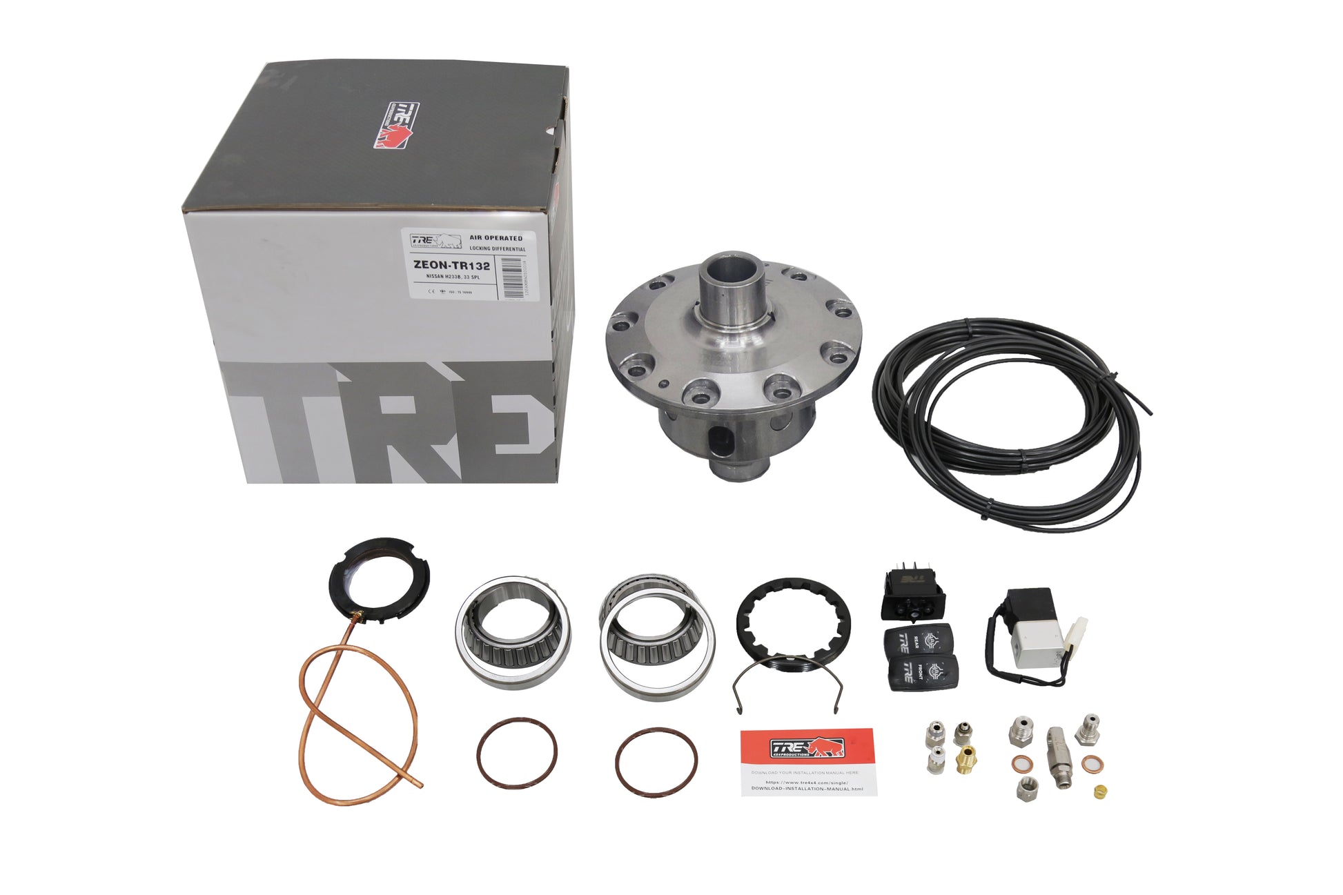 Dana 60 35 Spline 4.10 Down Ratio TRE 4×4 Air Locker