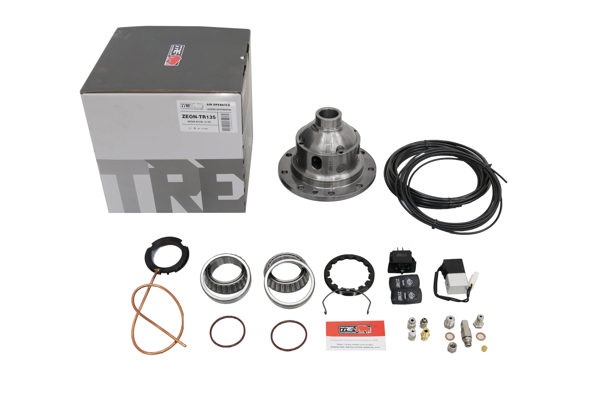 Nissan Patrol H233B Front TRE 4×4 Air Locker